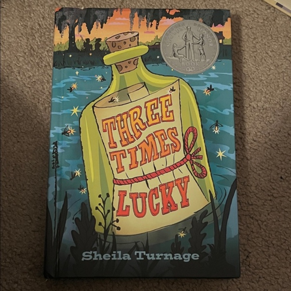 Three Times Lucky by Sheila Turnage - Illustrated Hardcover